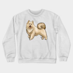 Dog - Finnish Lapphund - Cream Crewneck Sweatshirt